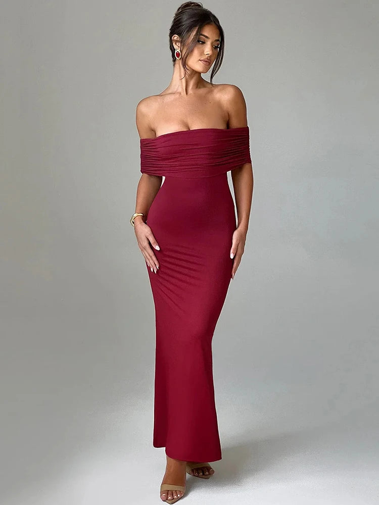 Sexy Elegant Bodycon Maxi Dress