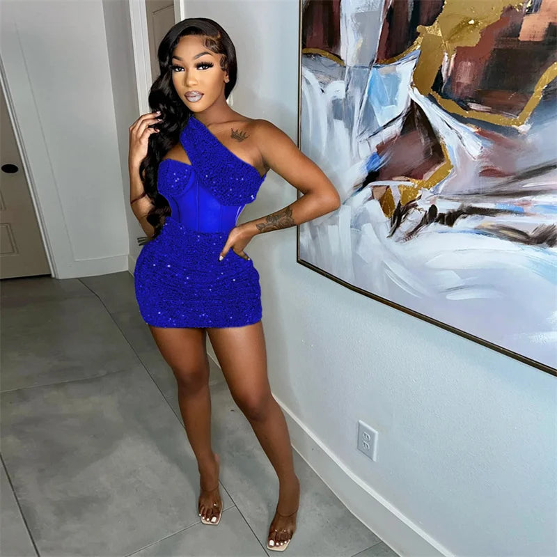 See Through Mesh Women Sexy Party Dress