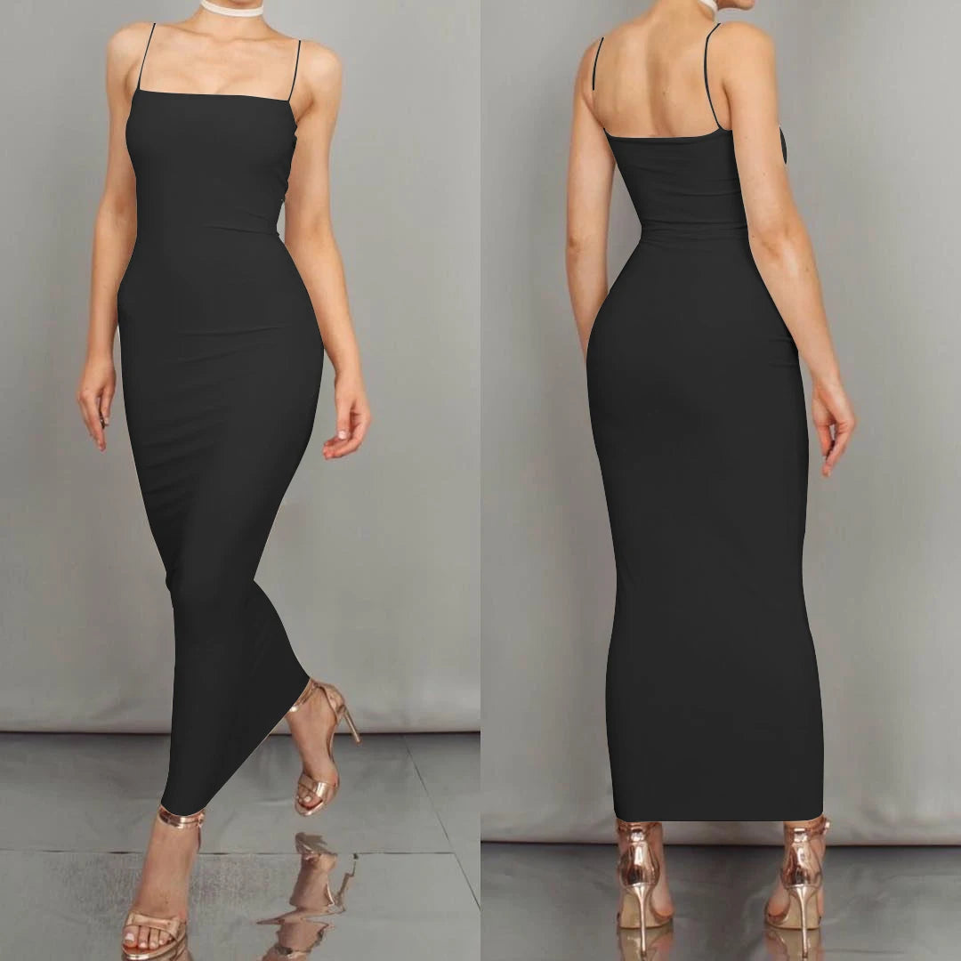 Women's Long Sling Sexy Club Dress