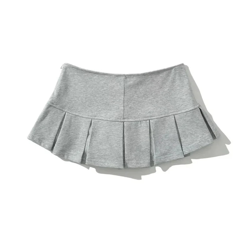 A-line Pleated Skirt Casual Skort