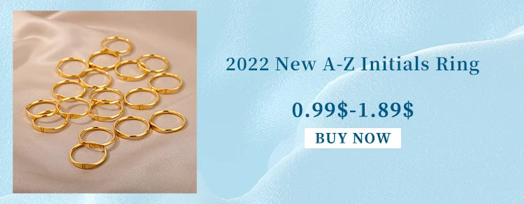 Rainbow Zircon Letter Rings for Women Gold Color Stainless Steel Initial Ring Adjustable Wedding Couple Rings Boho Jewelry Bague