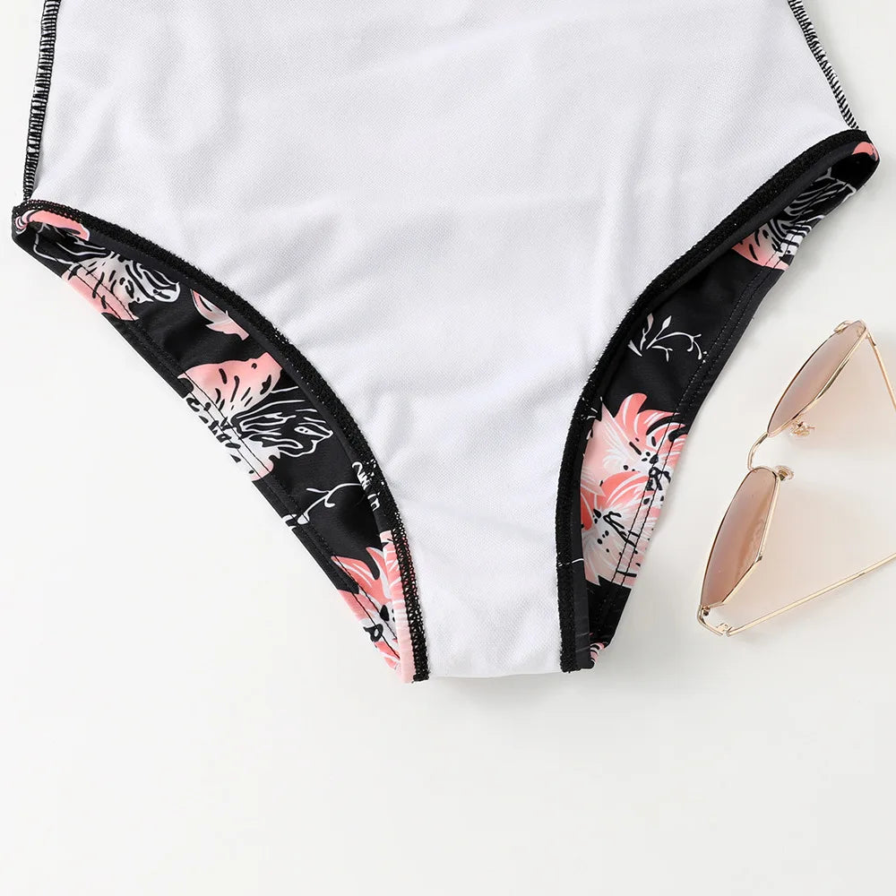 S - XXL Sexy Wrinkled One Piece Swimsuit Women