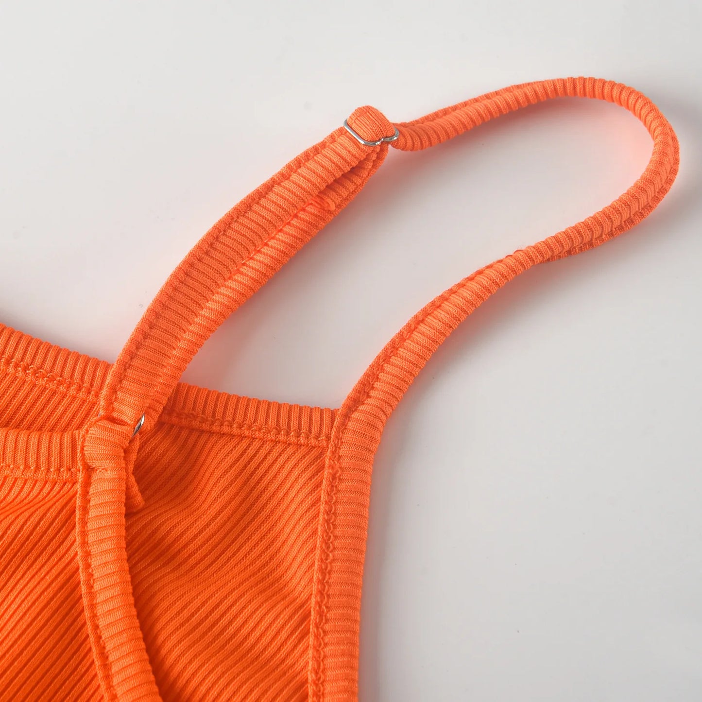 Women Workout Seamless One Piece Spaghetti Strap Yoga Jumpsuit