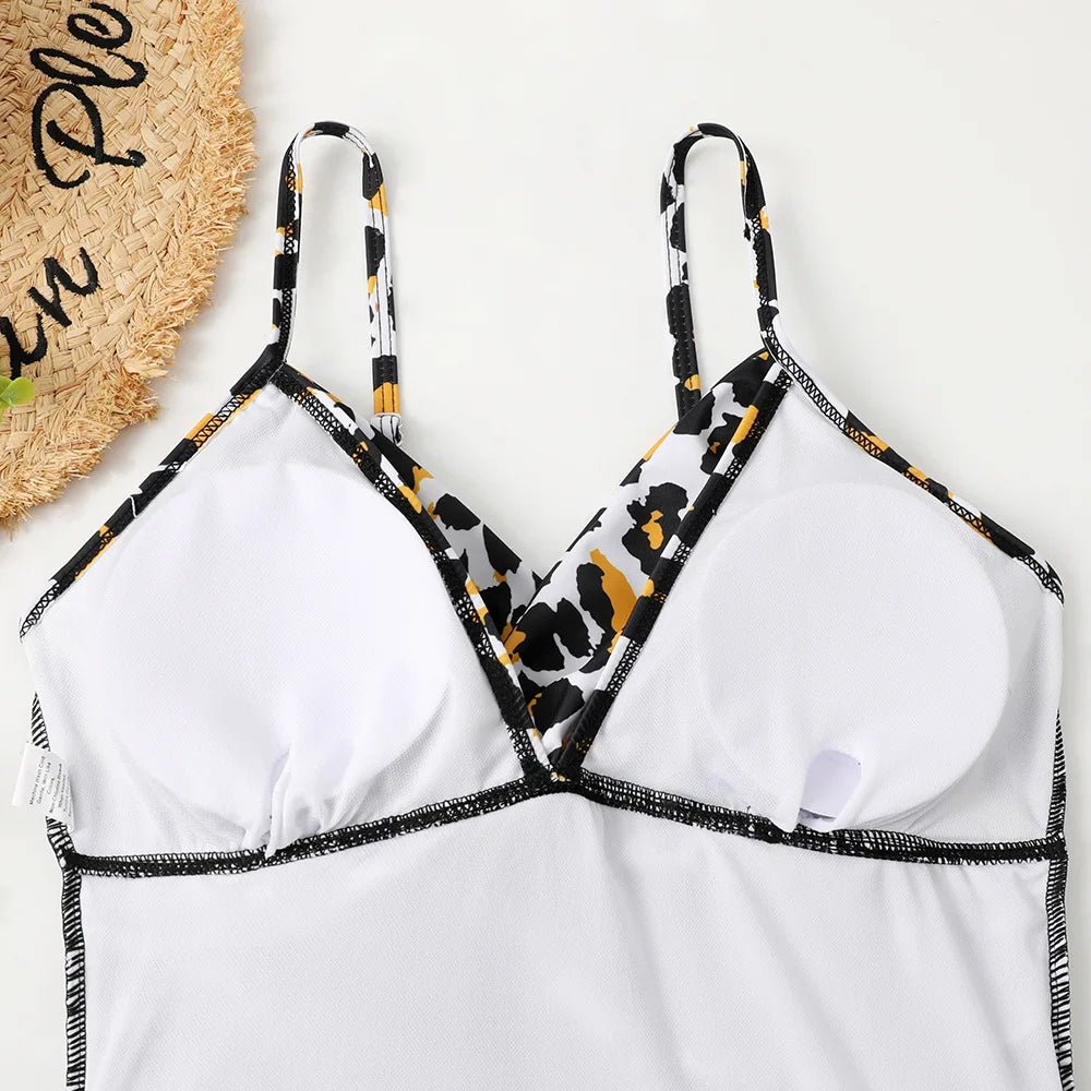 S - XXL Sexy Wrinkled One Piece Swimsuit Women