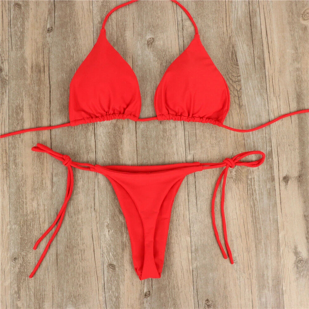 Sexy Thong Bikini Set