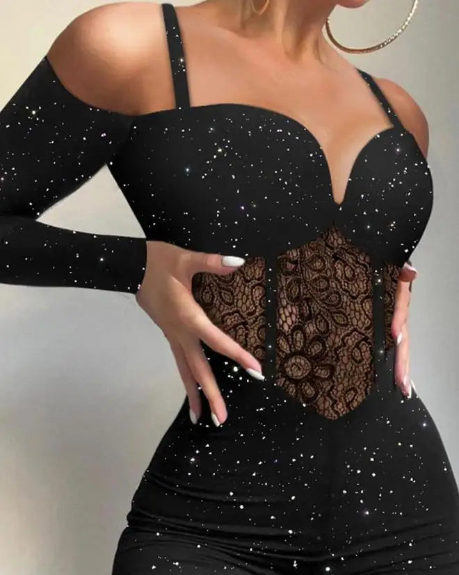 Women's Elegance Sexy Party Night Out Jumpsuit