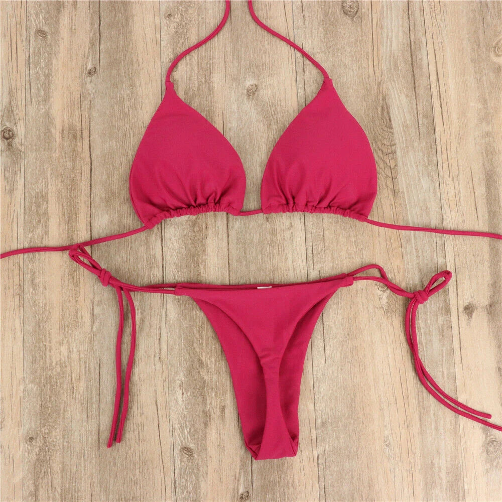 Sexy Thong Bikini Set