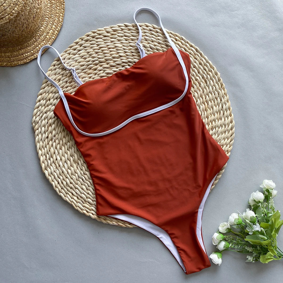 Sexy Women One Piece Brazilian Swimsuit