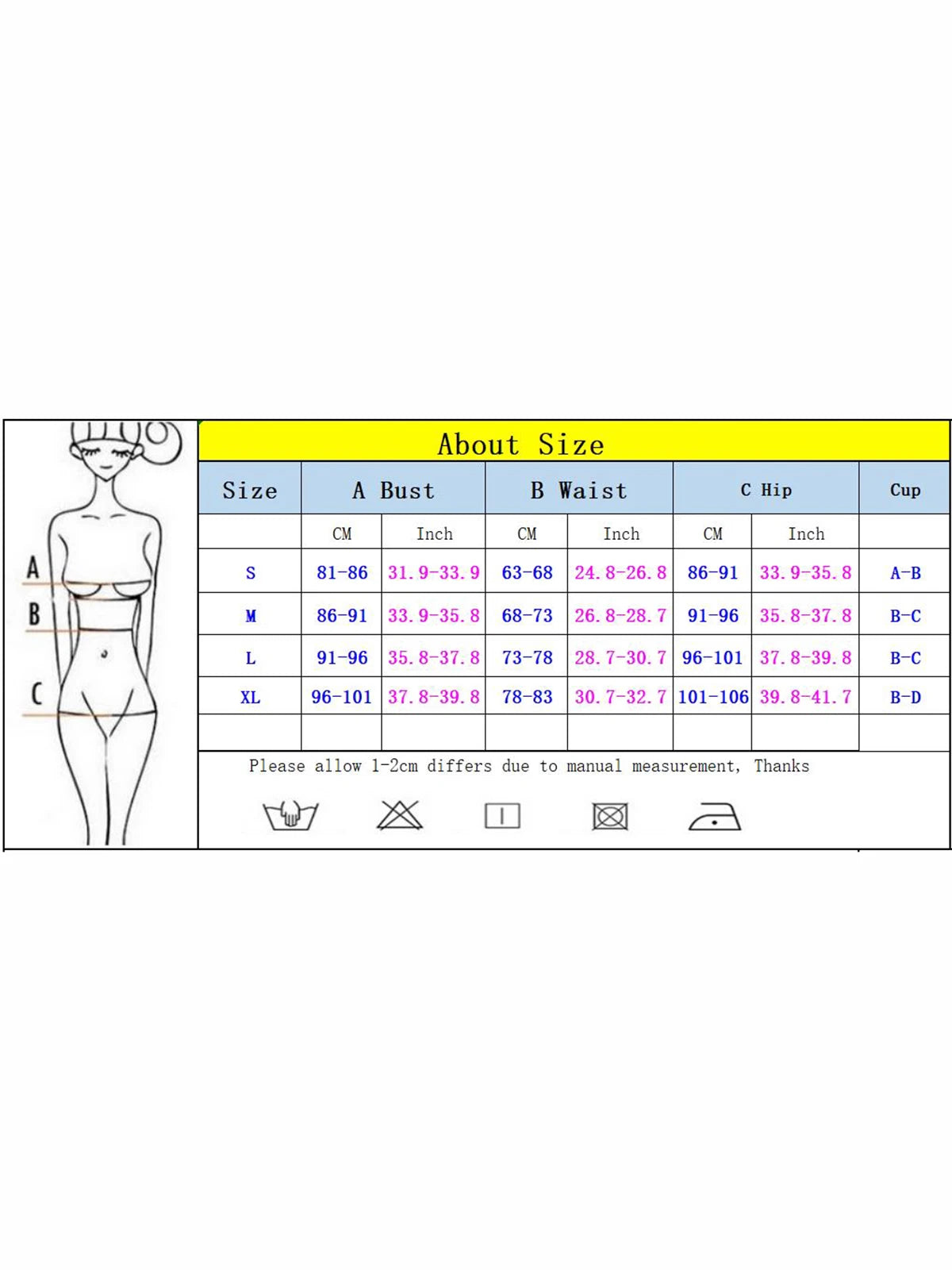 Sexy Women One Piece Brazilian Swimsuit