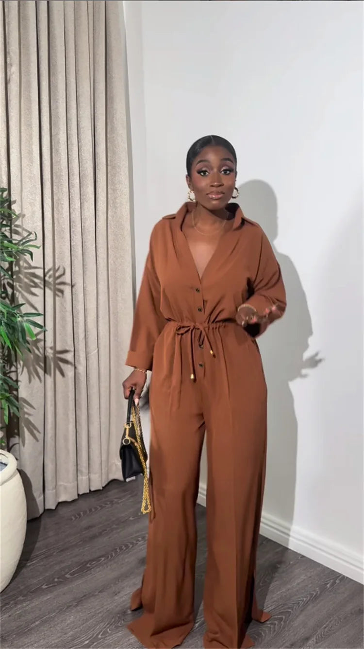 Women Elegant White Cargo Jumpsuit Romper