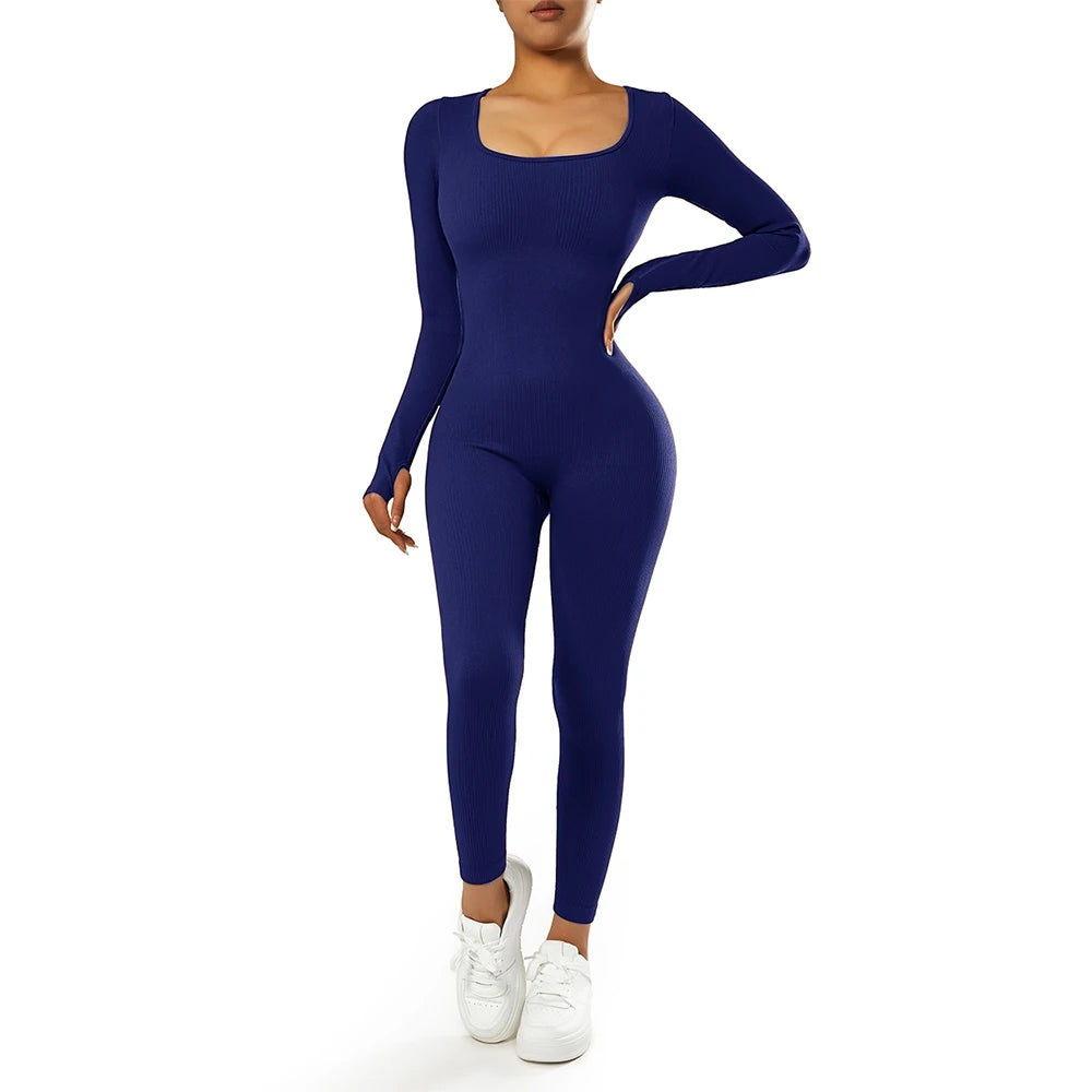Women ‘s slim front Zipper Casual Brown Fitness Romper