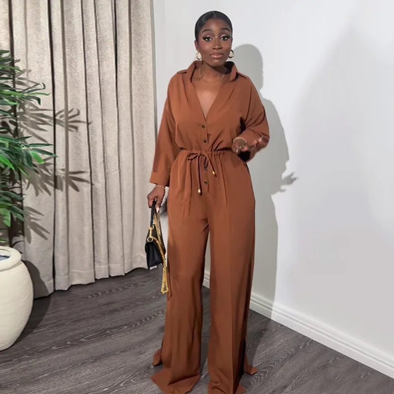 Women Elegant White Cargo Jumpsuit Romper
