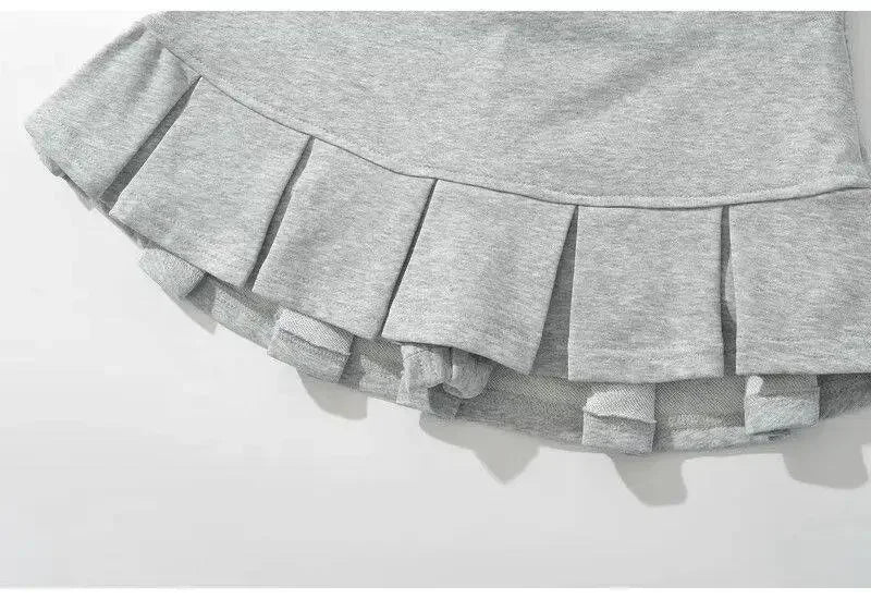 A-line Pleated Skirt Casual Skort