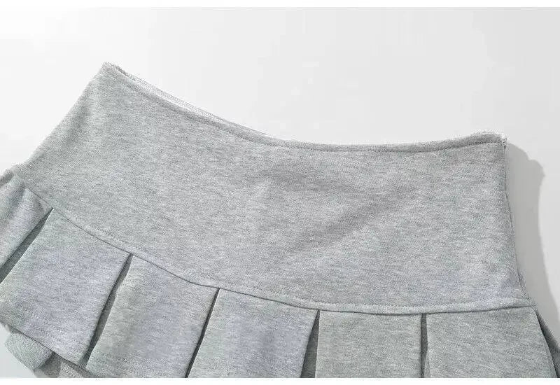 A-line Pleated Skirt Casual Skort