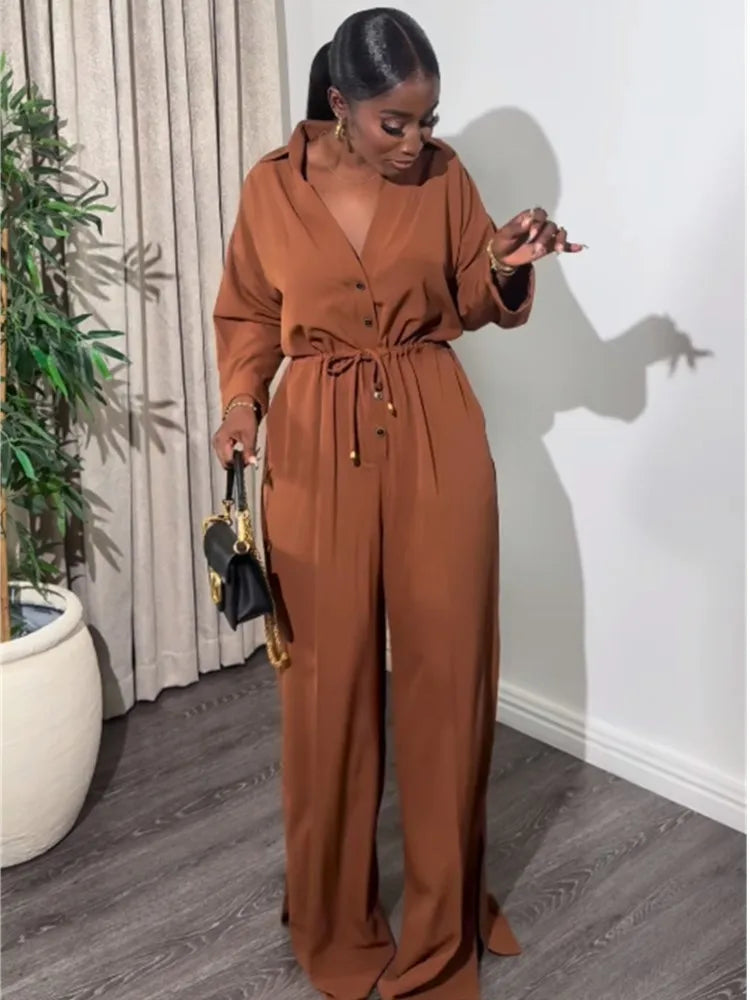 Women Elegant White Cargo Jumpsuit Romper