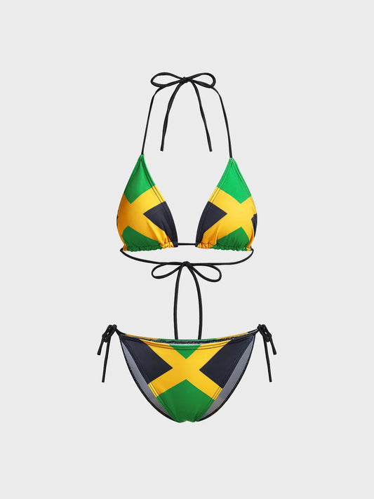 Sexy Jamaican Bikini Flag Rags for Women